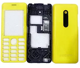 Корпус Nokia 206 Asha Yellow