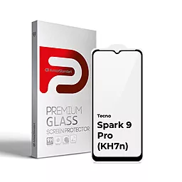 Защитное стекло ArmorStandart Full Glue для TECNO Spark 9 Pro (KH7n) Black (ARM64651)