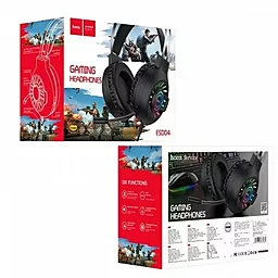 Навушники Hoco ESD04 Black - мініатюра 5 Навушники Hoco ESD04 Black - мініатюра 5