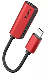 Кабель-переходник Baseus L32 Lightning-3.5mm/Lightning Silver (CALL32-0S)