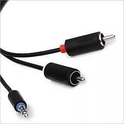 Аудио кабель Prolink Aux mini Jack 3.5 mm - 2хRCA M/M Cable 5 м black (PB103-0500) - миниатюра 3