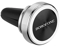 Автодержатель магнитный Borofone BH6 Platinum Air Outlet Mount Holder Silver - миниатюра 2