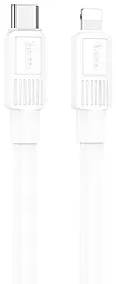 Кабель Hoco X84 USB Type-C - Lightning 20w 3a 1м PD сable White - фото Кабель Hoco X84 USB Type-C - Lightning 20w 3a 1м PD сable White