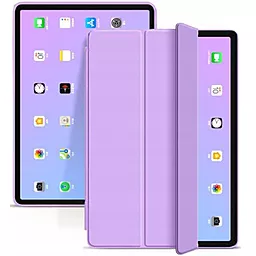 Чехол для планшета BeCover Tri Fold Soft TPU Siliconee для Apple iPad Air 4, 5 10.9" 2020, 2022  Purple (708511)