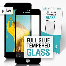 Защитное стекло Piko Full Glue Apple iPhone 8 Plus Black (1283126492990)