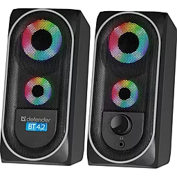 Колонки акустические Defender Solar 4 Black (65404) - фото Колонки акустические Defender Solar 4 Black (65404)