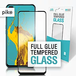 Захисне скло Piko Full Glue для Realme X3 Чорне (1283126503849)