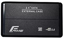 Карман для HDD Frime SATA 2.5" USB 3.0, Metal, Black (FHE20.25U30)