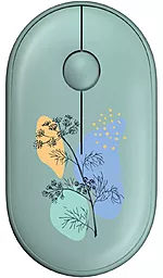 Компьютерная мышка 2E MF300 Flora Silent WL BT Dill (2E-MF300WFLORAGN) - фото Компьютерная мышка 2E MF300 Flora Silent WL BT Dill (2E-MF300WFLORAGN)