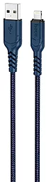Кабель USB Hoco X59 Lightning Cable Blue