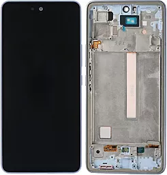 Дисплей Samsung Galaxy A53 A536 5G з тачскріном і рамкою, (OLED), Blue