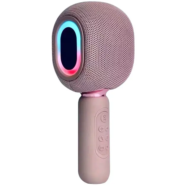 Микрофон-Колонка Epik KMC500 Pink - фото 1