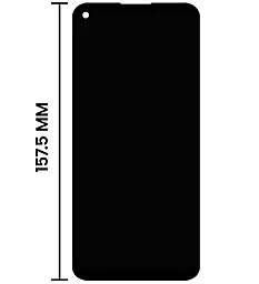 Дисплей Samsung Galaxy A11 A115 Global, Galaxy M11 M115 Global с тачскрином и рамкой, оригинал, Black - миниатюра 2