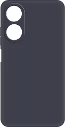 Чехол MAKE Oppo A58 Silicone Black