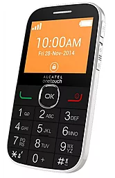 Мобільний телефон Alcatel 2004C White - мініатюра 2