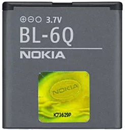 Акумулятор Nokia BL-6Q (890-970 mAh) 12 міс. гарантії