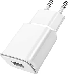 Сетевое зарядное устройство Jellico C36 10W 2.1A USB-A + USB-C cable white - миниатюра 3