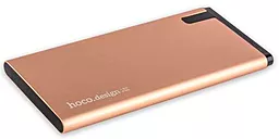 Повербанк Hoco B25 Hanbeck 10000mAh Gold - фото Повербанк Hoco B25 Hanbeck 10000mAh Gold