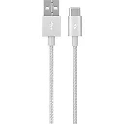 Кабель USB Ttec AlumiCable USB to Type-C Silver (2DK18G)