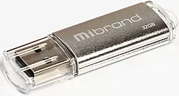 Флешка Mibrand Cougar 32GB USB 2.0 (MI2.0/CU32P1S) Silver - фото Флешка Mibrand Cougar 32GB USB 2.0 (MI2.0/CU32P1S) Silver