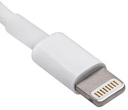 USB Кабель Apple iPhone Lightning to USB 2.0 (MD818) Всі версії iOS! White - мініатюра 3