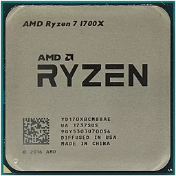 Процесор AMD Ryzen 7 1700X (YD170XBCM88AE) Tray