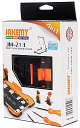 Набор отвёрток и инструмента Jakemy JM-Z13 (держатель дисплейного модуля, отвёртки: +1.5, -2.0, пенталоб 0.8) - миниатюра 10