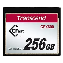 Карта пам'яті Transcend Compact Flash 256GB CFast 600x (TS256GCFX600)