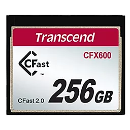 Карта памяти Transcend Compact Flash 256GB CFast 600x (TS256GCFX600) - фото Карта памяти Transcend Compact Flash 256GB CFast 600x (TS256GCFX600)