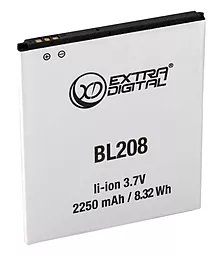 Аккумулятор Lenovo S920 IdeaPhone / BL208 / BML6361 (2250 mAh) ExtraDigital