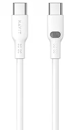 Кабель Havit USB Type-C - Type-C 60w 3a 1м PD cable White (HV-CB6279) - фото Кабель Havit USB Type-C - Type-C 60w 3a 1м PD cable White (HV-CB6279)