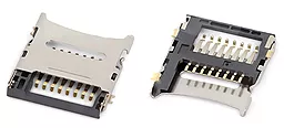 Гніздо для картки пам'яті Fly DS104D / DS107 / DS116 / DS120 / DS123 / DS124 / FS551 / IQ230 / IQ235 / IQ237 / IQ245 / IQ245+/ IQ270 / IQ430 / IQ445 / IQ4490 / TS105 / TS107 / TS111 - фото Гніздо для картки пам'яті Fly DS104D / DS107 / DS116 / DS120 / DS123 / DS124 / FS551 / IQ230 / IQ235 / IQ237 / IQ245 / IQ245+/ IQ270 / IQ430 / IQ445 / IQ4490 / TS105 / TS107 / TS111