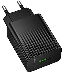 Сетевое зарядное устройство Borofone BAS72A 18w QC3.0 fust charger black - фото Сетевое зарядное устройство Borofone BAS72A 18w QC3.0 fust charger black