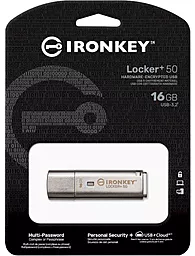 Флешка Kingston 16 GB IronKey Locker+ 50 (IKLP50/16GB) - мініатюра 5