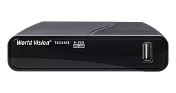 Комплект цифрового ТБ World Vision T624M3 + Антена Kvant-Efir ARU-01 (white) - мініатюра 2