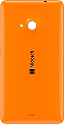 Задняя крышка корпуса Microsoft (Nokia) Lumia 535 (RM-1089 / RM-1090) Original  Orange