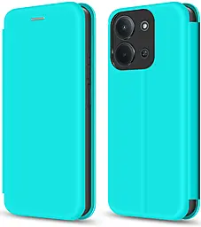 Чохол-книжка MAKE Flip для Xiaomi Redmi 15C, Poco C85 Mint Green (MCP-XR15CMG) - фото Чохол-книжка MAKE Flip для Xiaomi Redmi 15C, Poco C85 Mint Green (MCP-XR15CMG)