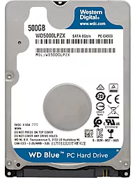 Жорсткий диск для ноутбука WD Blue 500GB SATA/128MB (WD5000LPZX)
