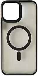 {"ru": "Чехол", "uk": "Чохол"}  Perfect Case with MagSafe для Apple iPhone 14 Pro Max Titanium Black