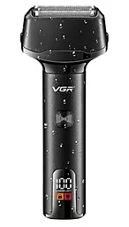 Электробритва VGR V-371 шейвер, тройное лезвие, IPX5, LED display - фото Электробритва VGR V-371 шейвер, тройное лезвие, IPX5, LED display