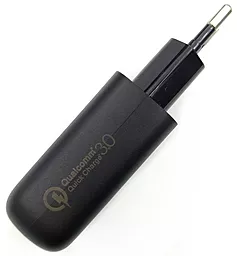 Сетевое зарядное устройство HTC PC T3000-EU Qualcomm CH 3.0 + Micro USB Cable Black - миниатюра 2