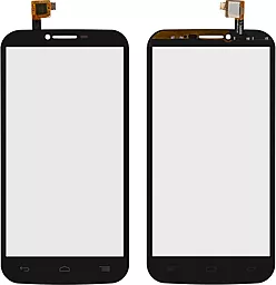 Сенсор (тачскрин) Alcatel One Touch Bluish 7047 Pop C9, 7047D Black - фото Сенсор (тачскрин) Alcatel One Touch Bluish 7047 Pop C9, 7047D Black