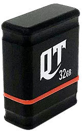 Флешка Patriot 32 GB USB Flash Lifestyle QT USB 3.1 (PSF32GQTB3USB) Black - фото Флешка Patriot 32 GB USB Flash Lifestyle QT USB 3.1 (PSF32GQTB3USB) Black