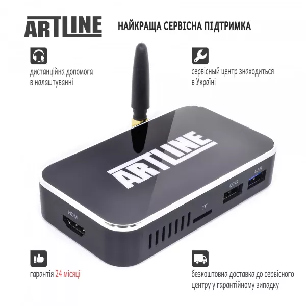 Смарт приставка Artline TvBox KMX3 - фото 2