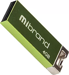 Флешка Mibrand 4GB USB2.0 Сhameleon (MI2.0/CH4U6LG) Green - фото Флешка Mibrand 4GB USB2.0 Сhameleon (MI2.0/CH4U6LG) Green