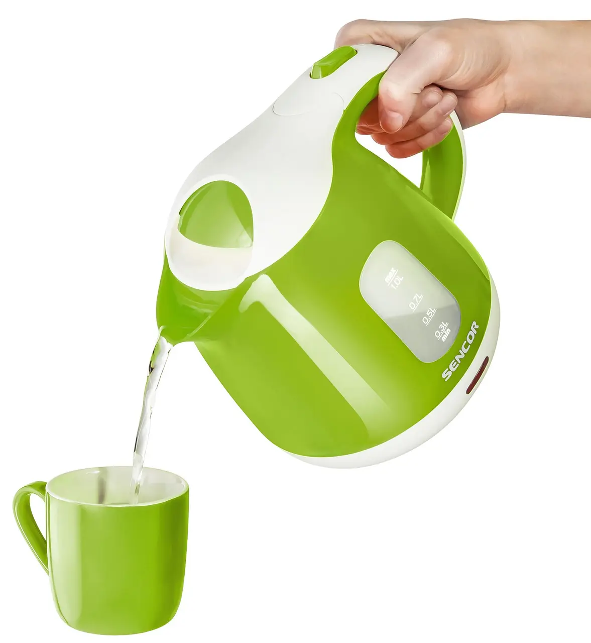 Kettle/plast SENCOR SWK 1011GR 1 л - фото 4