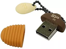Флешка Silicon Power Touch T30 Hazelnut 64GB (SP064GBUF2T30V1E) - фото Флешка Silicon Power Touch T30 Hazelnut 64GB (SP064GBUF2T30V1E)