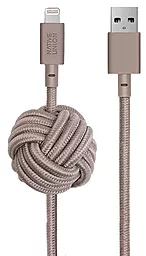 USB Кабель Native Union Night Cable Lightning (3 m) Taupe (NCABLE-KV-L-TAU)
