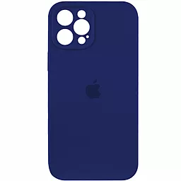 {"ru": "Чехол", "uk": "Чохол"} Silicone Case Full Camera Protective для Apple iPhone 12 Pro Navy Blue