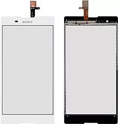 Сенсор (тачскрін) Sony Xperia T2 Ultra D5303, D5306, D5322 (original) White